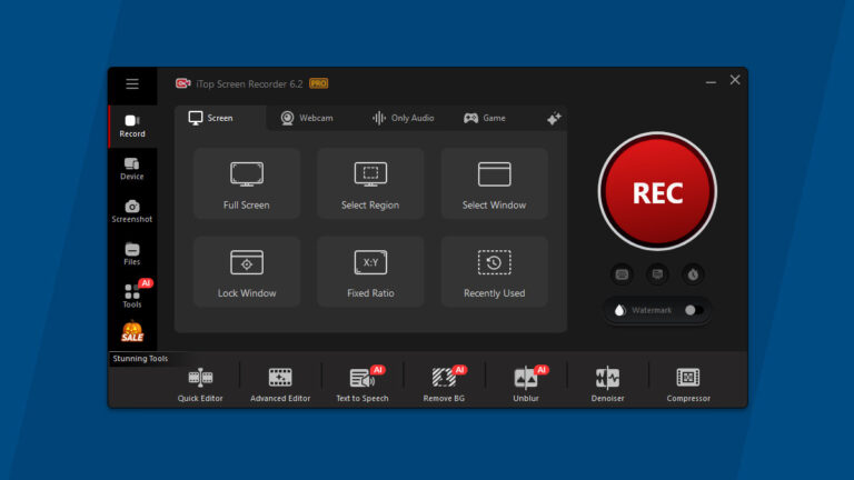 iTop Screen Recorder 6 Pro Giveaway